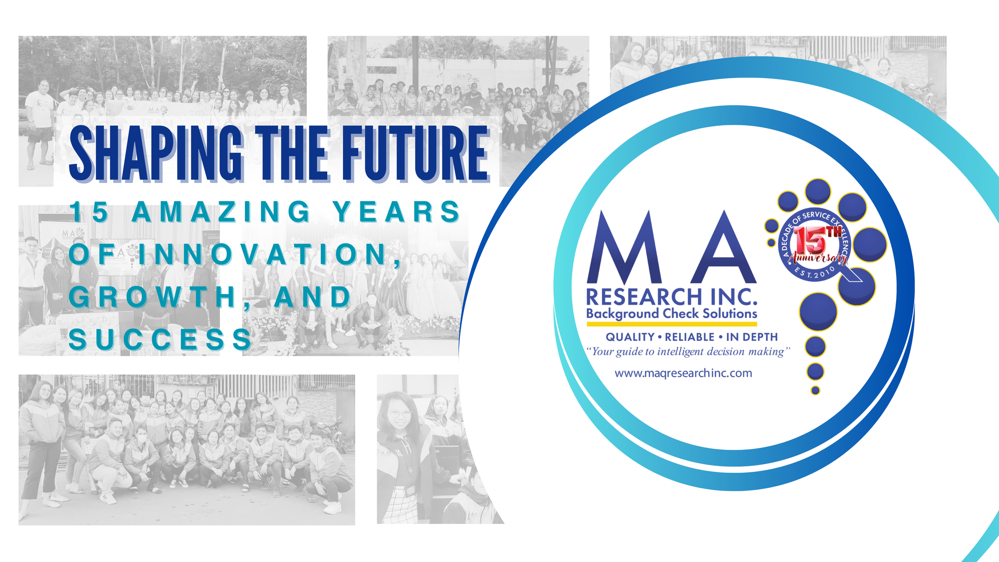 Shaping the Future: MAQResearch Inc. Celebrates 15 Years and Looks Ahead